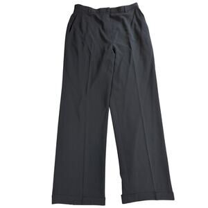 Jones New York Womens Pants 14 Black Dress Slacks Lined Career Workwear